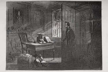 La Chambre avec le Portrait, illustration de 